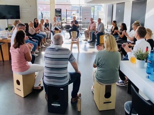 Drum Circle - Team-Trommeln, Spaß & Energie!