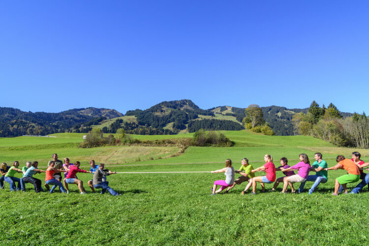 Sommerolympiade Teamevent