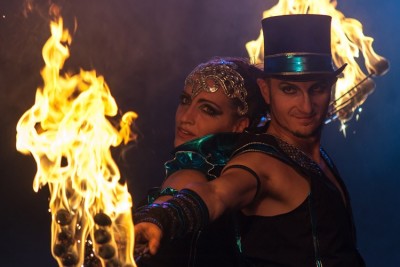 Spice Mann und Frau Feuer