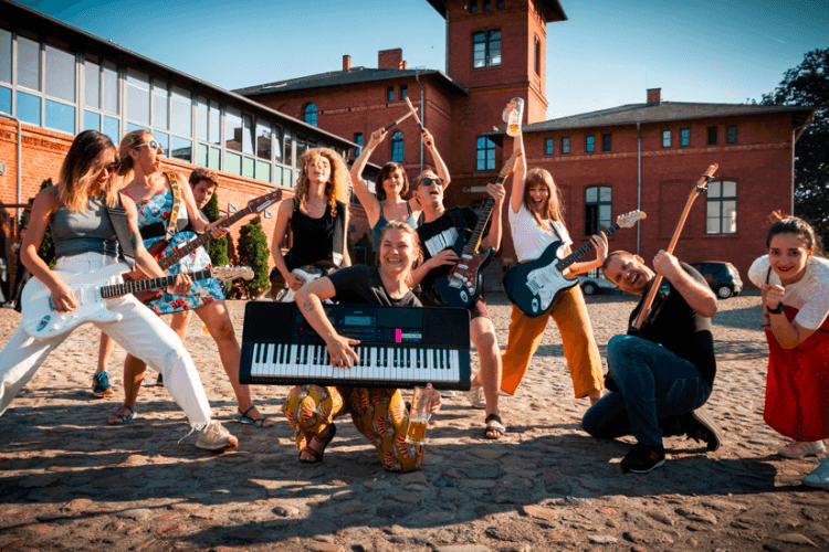 Rock Stars Gruppenfoto