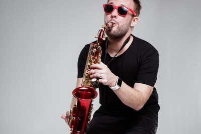 Christian Gastl mit Sonnenbrille
