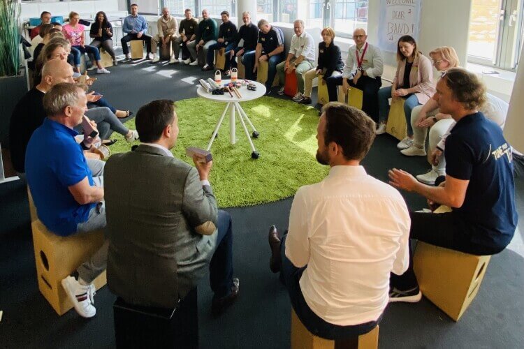 Teamsong, WarmUp, Develoopment