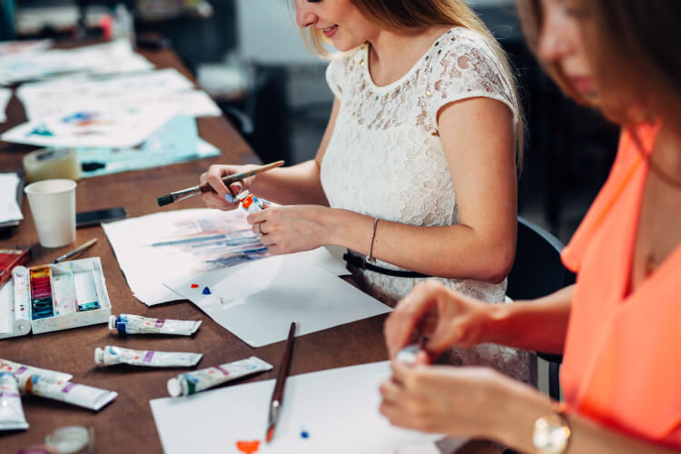 Team Painting als Teamevent