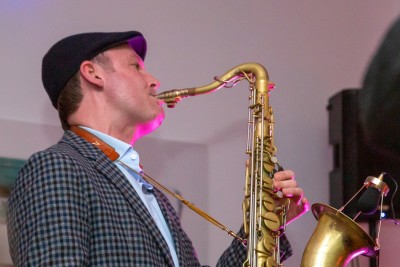 Tenorsaxophonist David Milzow