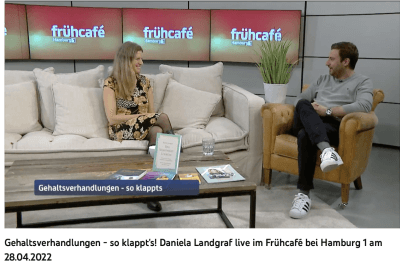 Daniela Landgraf TV Hamburg 1 im April 2022