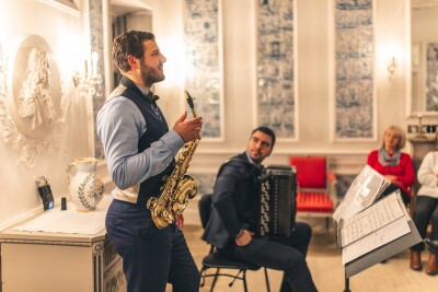 Adrian Planitz und Zdravko Zivkovic als Duo modéré - Highlight Video, Saxophon und Akkordeon
