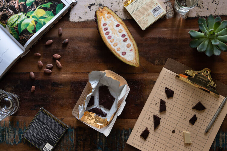 Bestandteile Schoko-Tasting Online