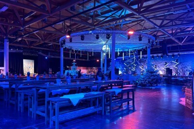 Winterliche Location