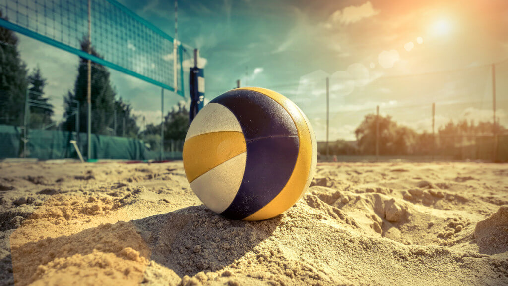 Ein Sinnbild für den Sommer: Beachvolleyball
