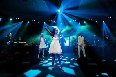 Liveband, Eventband, Partyband, Firmenfeier - mit Sängerin auf einem Event
