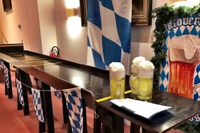 Bierhumpenschieben