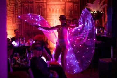 LED Wings Led Show Tanz Edelsteine