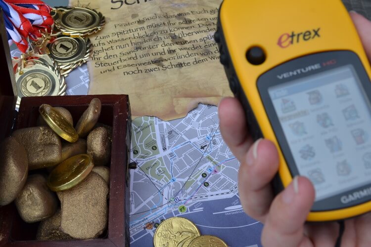 GPS Gerät Landkarte