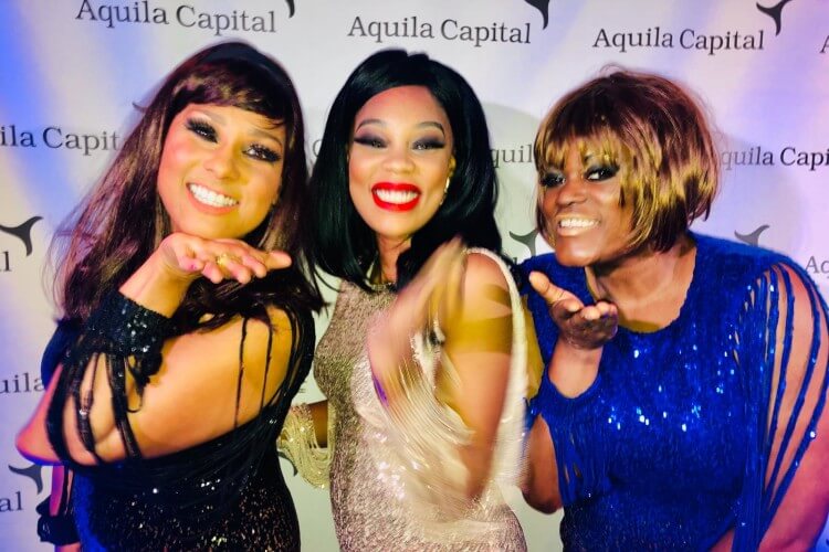 Die Sängerinnen der The Supremes - Show