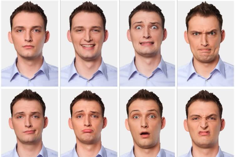 Robert Körner mit Basisemotionen