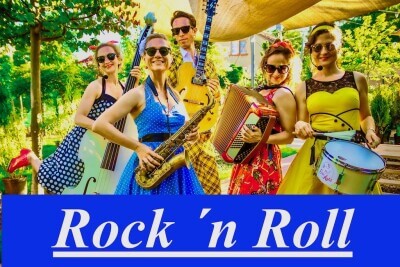 Rock `n roll partyband Evas Apfel