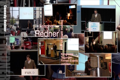 Comedy-Redner Prof. Hansen mit individueller Comedy-Rede für Geschäfts-Events (Firmenfeiern, Jubiläen, Messen, Kongresse, Tagung