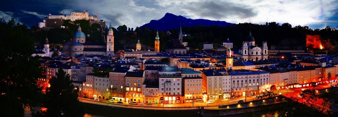 Salzburg am Abend