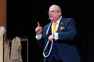 Auszug aus dem Stand-up von der Hochzeitsmesse