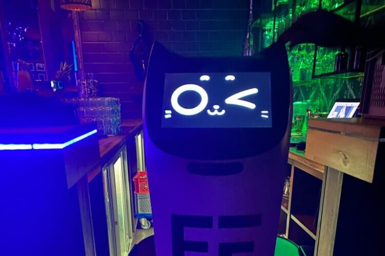 Seviceroboter im Dunkeln