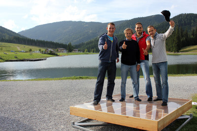 Maze Race am See von teamazing