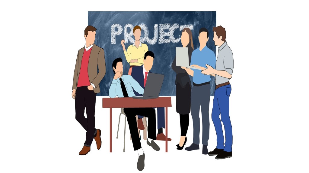 Projektteam Karikatur