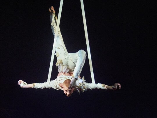 Mykyta Anufriiev an den Strapaten