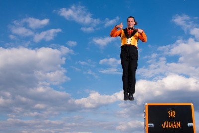 Julian in der Luft