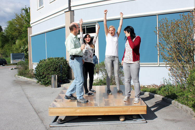 Teambuilding Spiel Maze Race