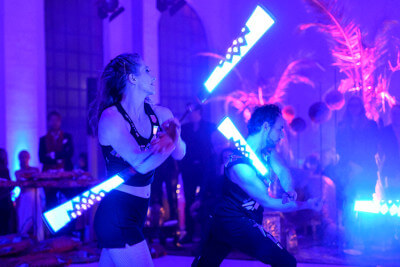 Spice LED-Jonglage