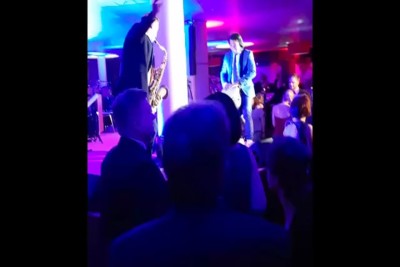 Martin Adrian-Saxophon und Menno Brenkman - Brandenburger Ball- Potsdam