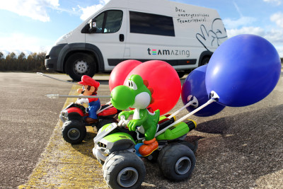 Teambuilding mit teamazing Mario Kart