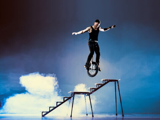 Dustin Waree Einradshow