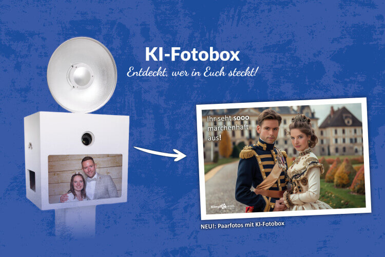 Vorher Nachher Bild KI Fotobox